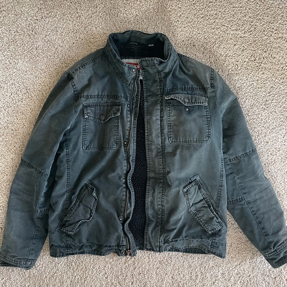 Levis heavy duty utility jacket